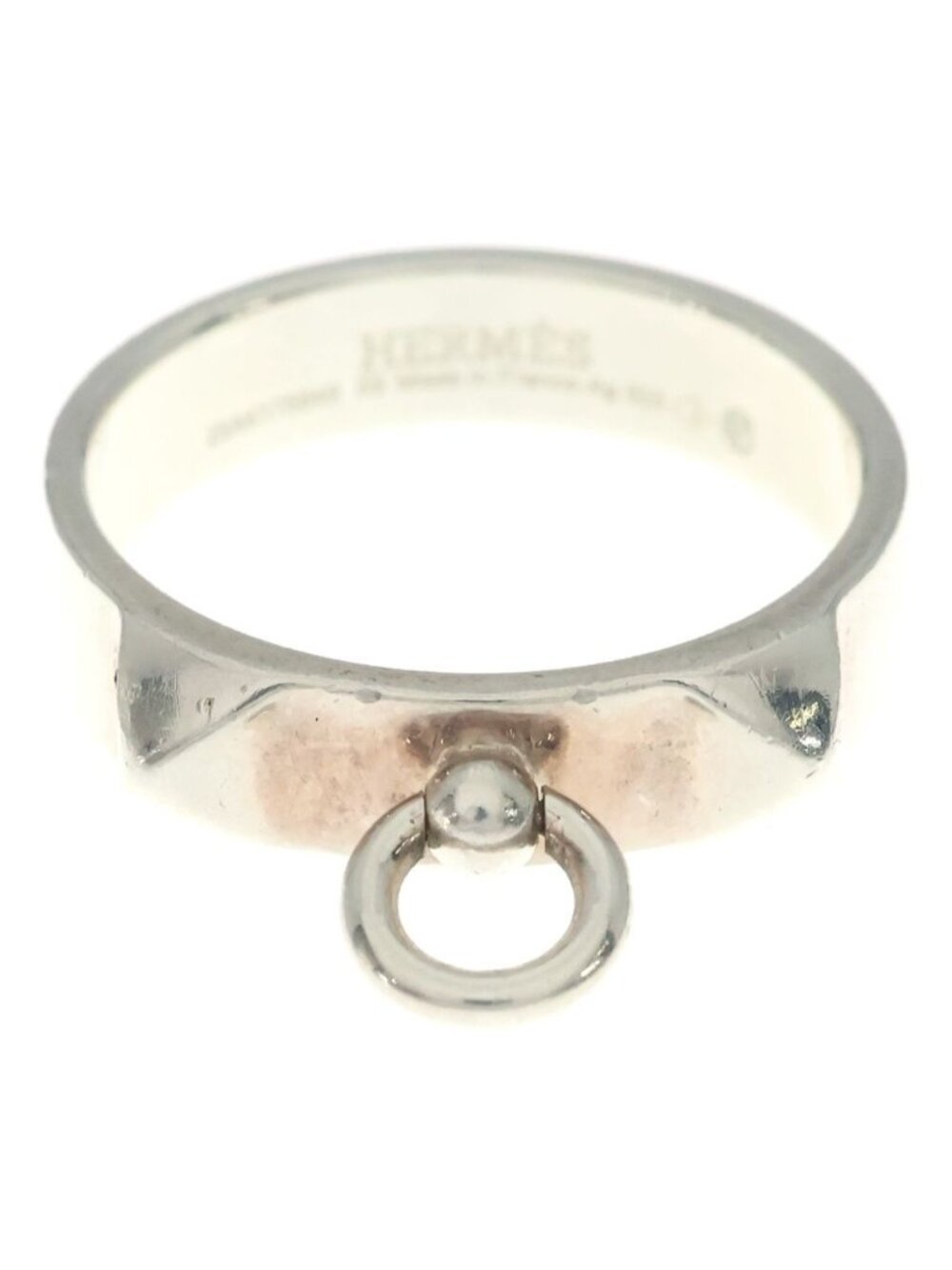 Hermes Collier de Chien Ring Silver